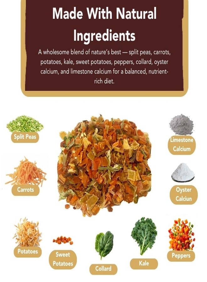 Bugzy Bugs Isoblend Premium Isopod Food Feed Mix All Natural Vegetable Dry Blend for Isopods Feeders Insects & Invertebrates 2.5 lbs - Image 2